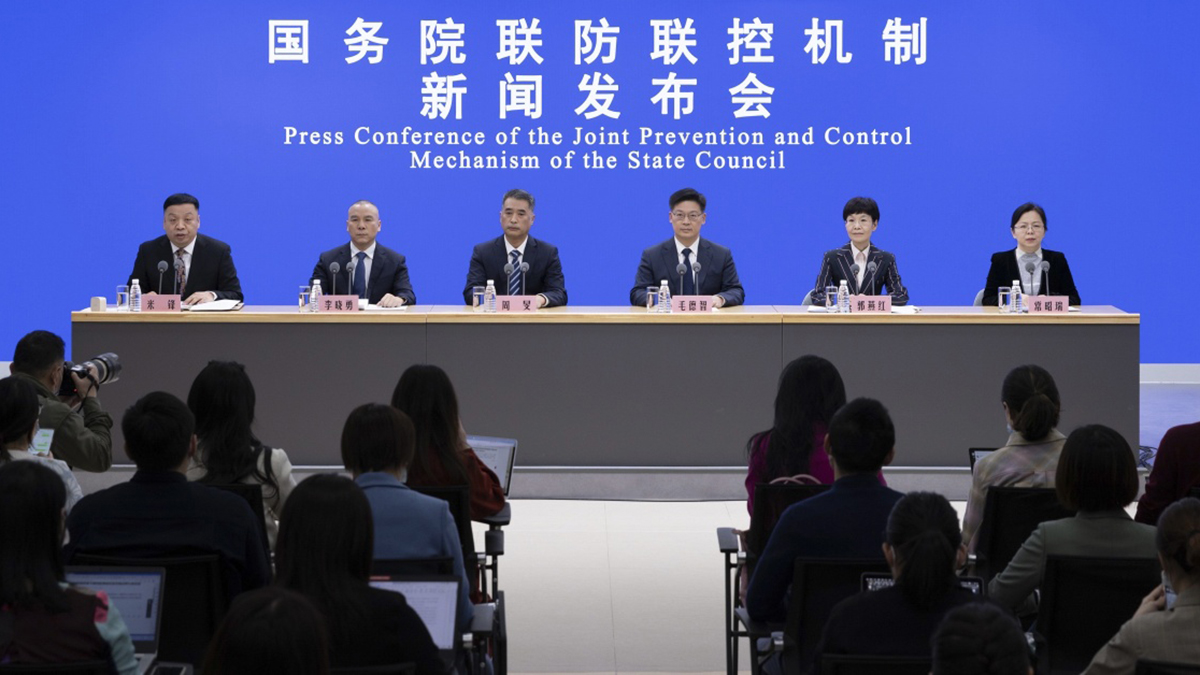 國務院聯(lián)防聯(lián)控機制：全國發(fā)熱門診、急診、在院重癥患者人數(shù)已過高峰