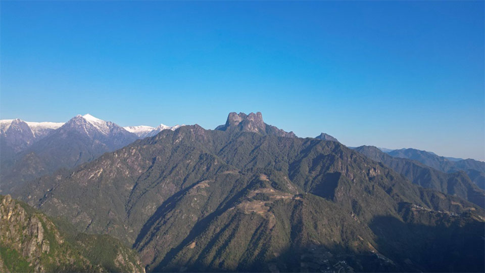 航拍云南怒江福貢縣 山鄉(xiāng)蝶變 一步千年